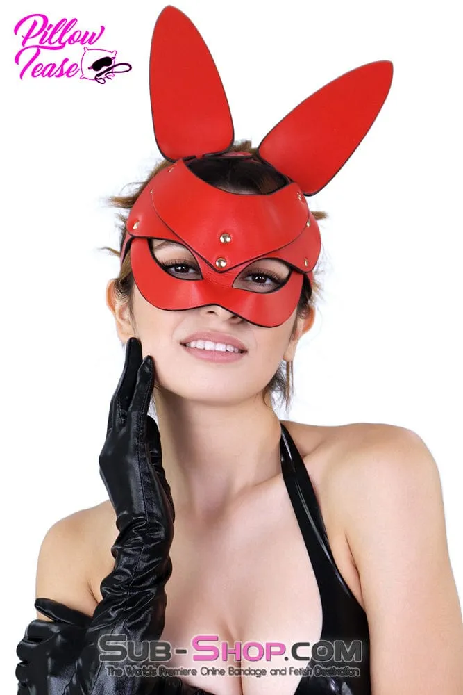 2295DL      Bad Bunny Bondage Games Red Role Play Mask