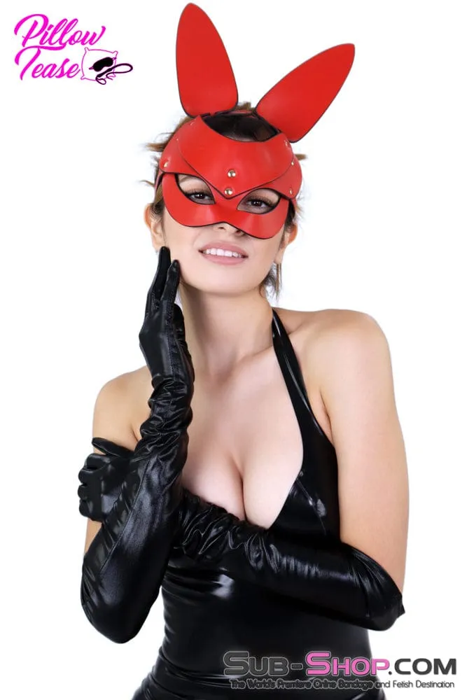 2295DL      Bad Bunny Bondage Games Red Role Play Mask