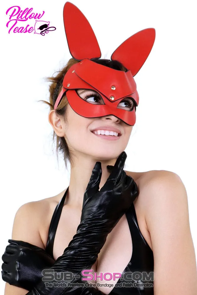 2295DL      Bad Bunny Bondage Games Red Role Play Mask