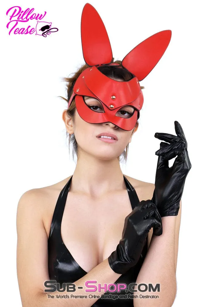 2295DL      Bad Bunny Bondage Games Red Role Play Mask