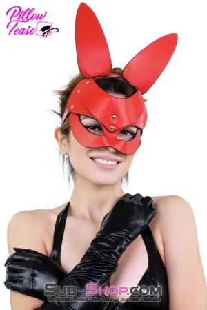 2295DL      Bad Bunny Bondage Games Red Role Play Mask