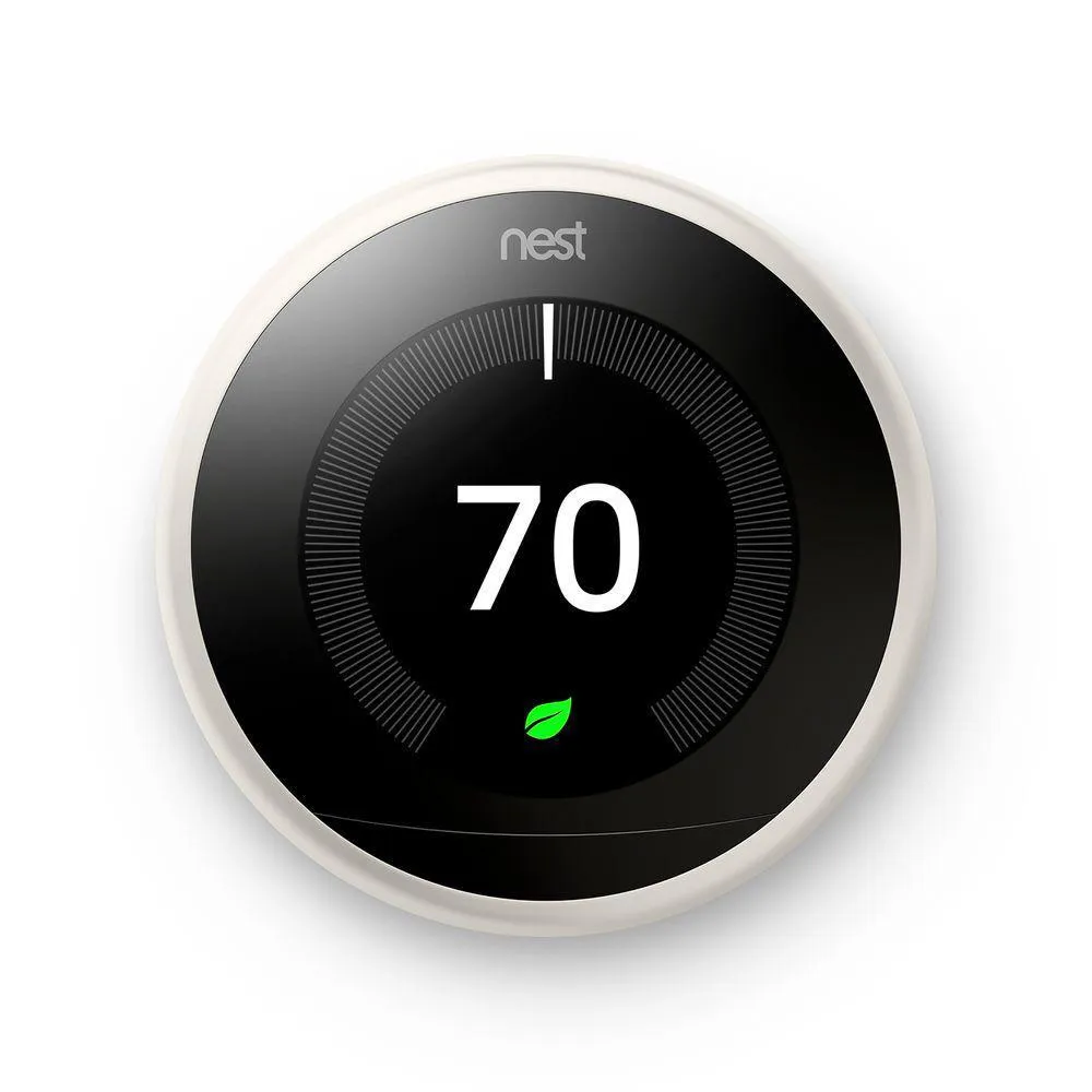 3rd Gen Nest Learning Thermostat - White