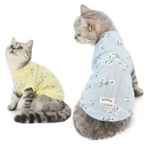 Autumn and winter cat clothes vest pet clothes