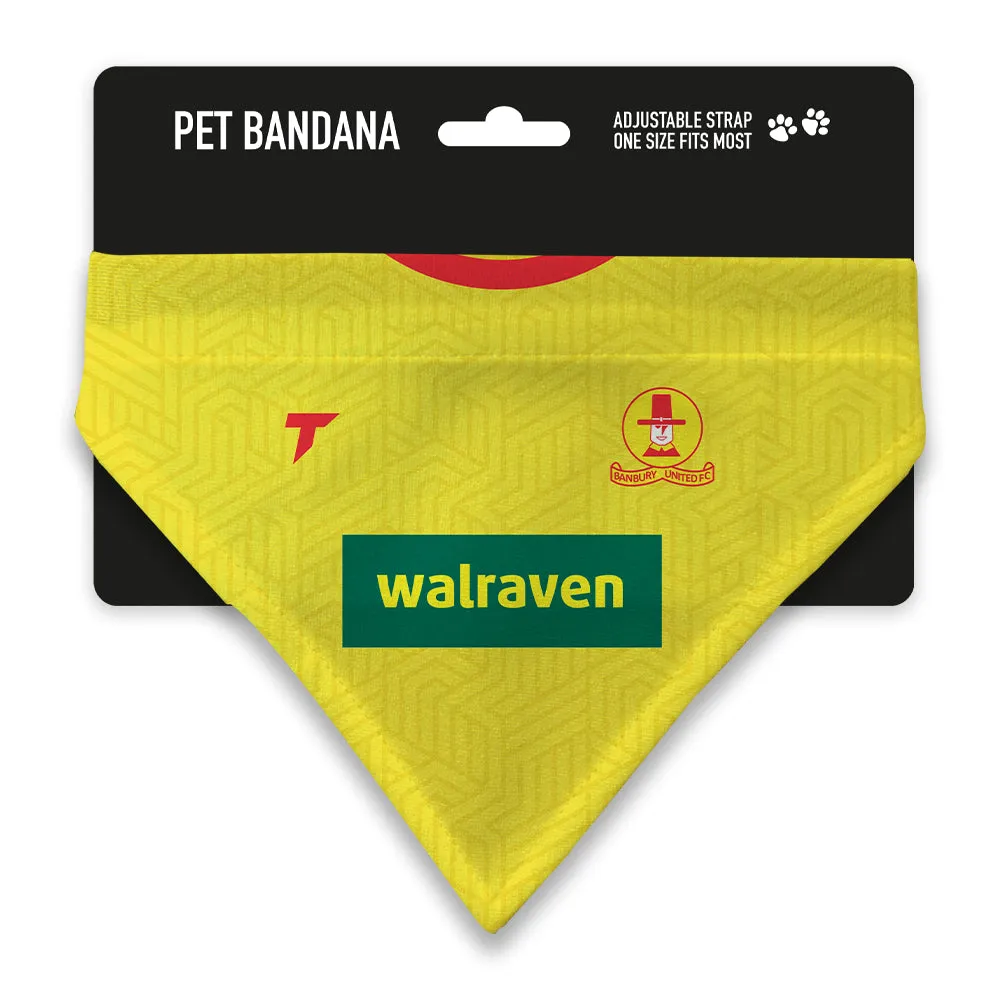 Banbury United 2022 Away Pet Bandana