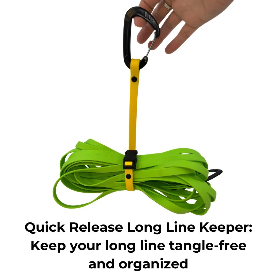 BioThane Quick Release Long Line Keeper