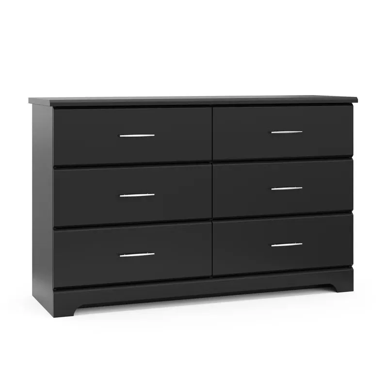 Brookside 6 Drawer Dresser with Nest Topper and Change Pad Nursery Set