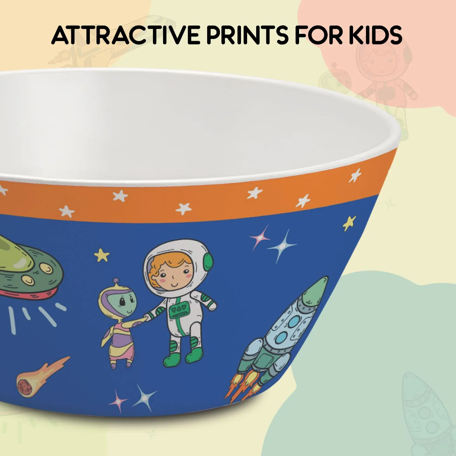 Cone Kids Melamine Bowl, Set of 3