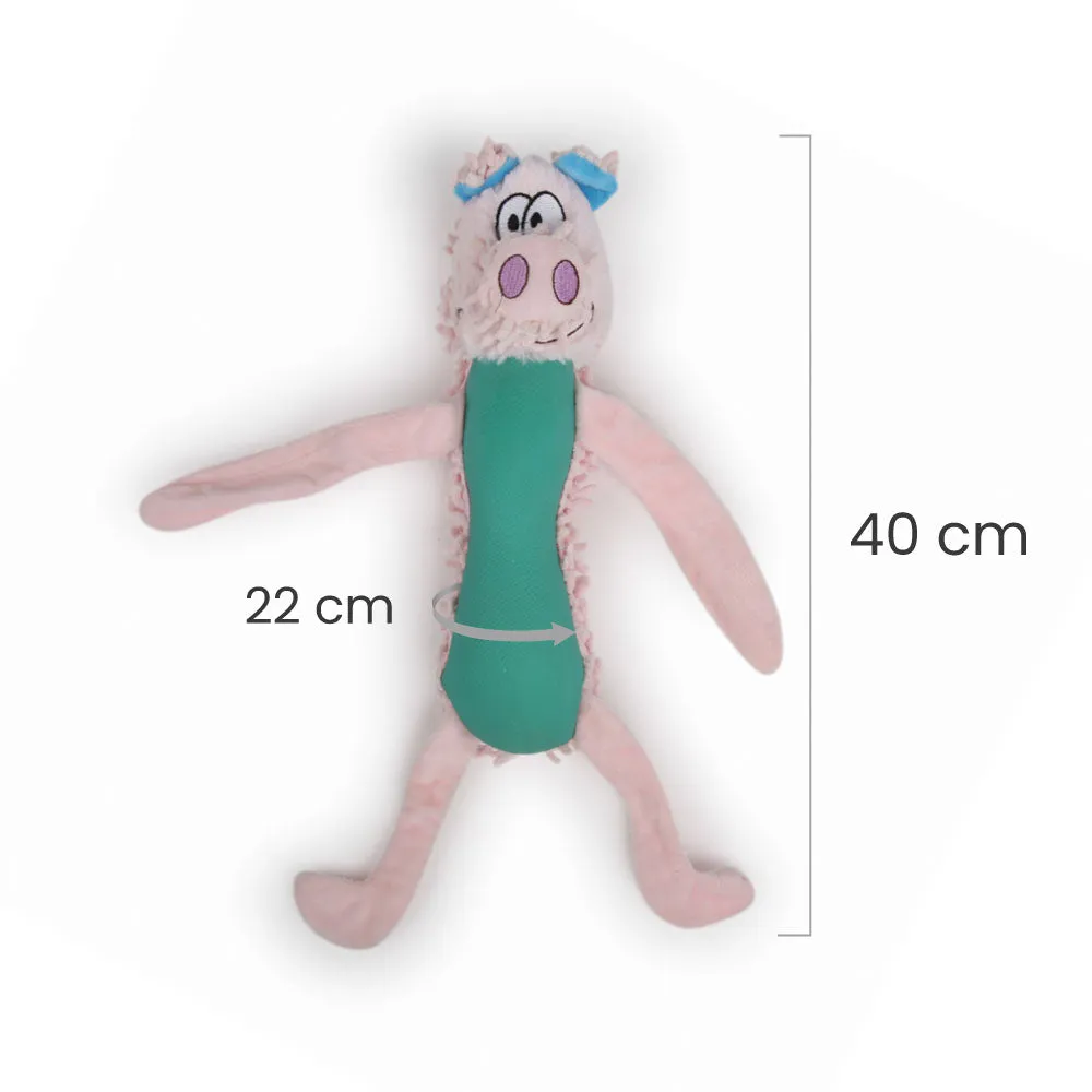 Dear Pet Pig Rubber Toy for Dogs