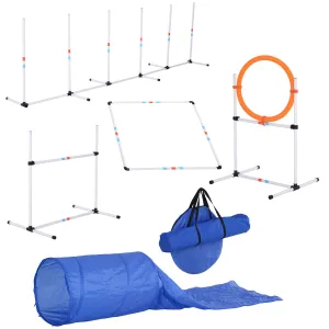 Dogs PE Set-of-5 Obstacle Agility Training Set White