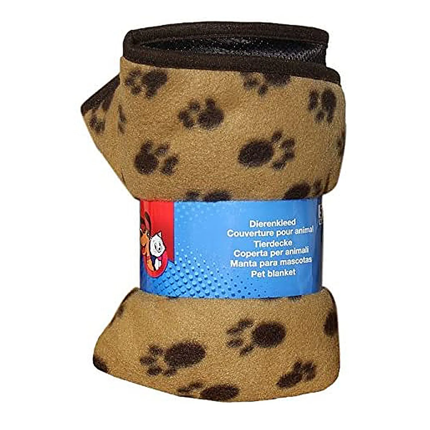 Evertone Paw Print Waterproof Washable Dog Fleece Blanket