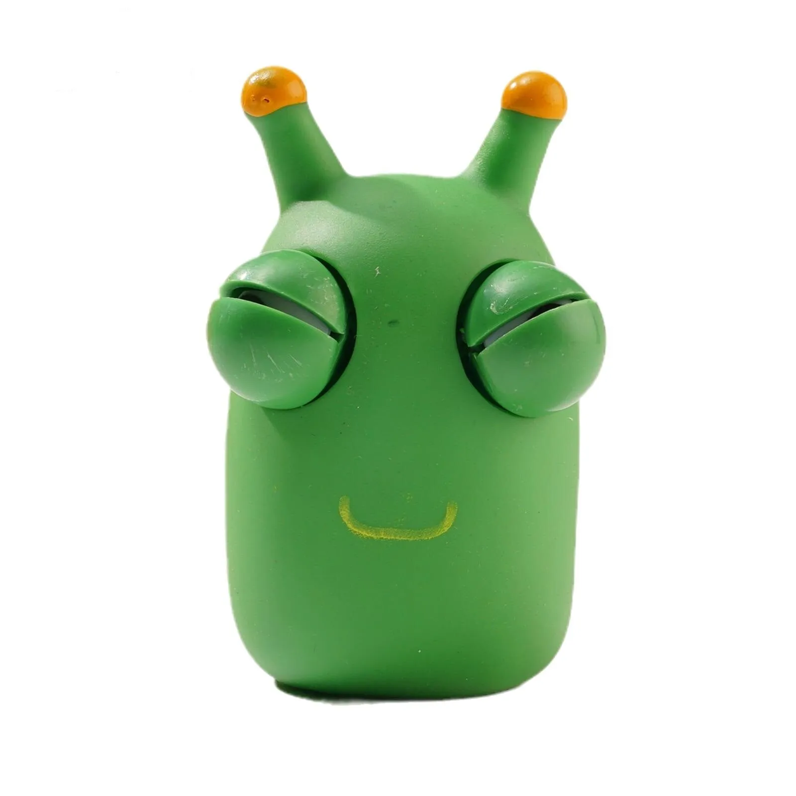 Funny Eyeball Burst Squeeze Toy Green Eye Caterpillar Pinch Toys Adult Kids Stress Relief Fidget Toy Creative Decompression Toy