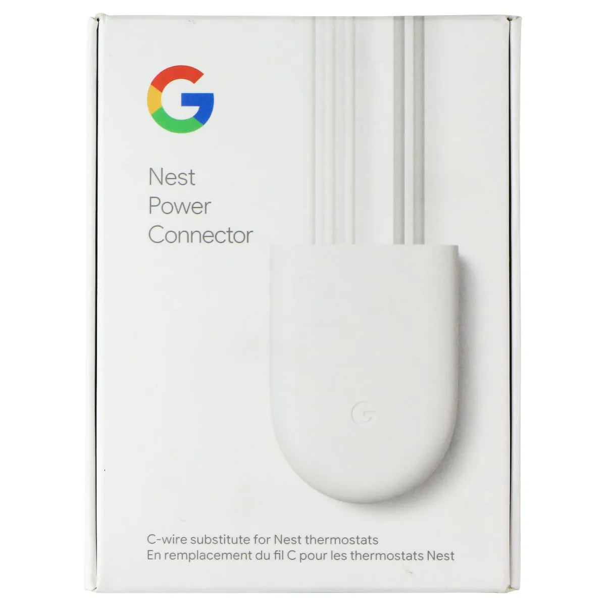 Google Nest Power Connector - Thermostat C Wire Adapter - White (GVN24)