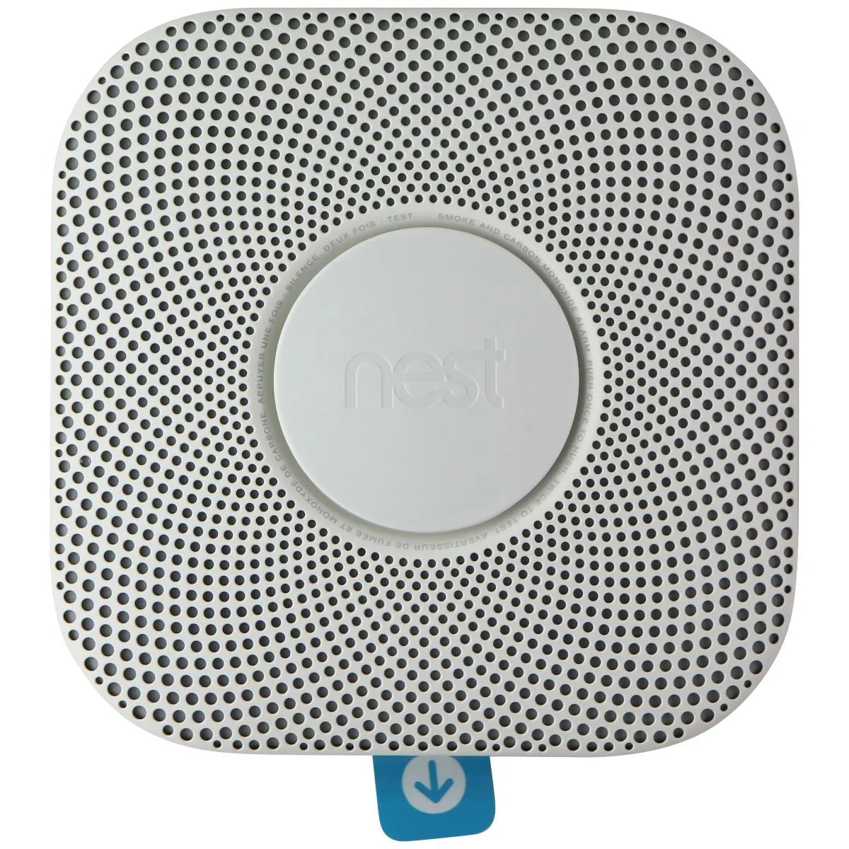 Google Nest Protect Smoke & Carbon Alarm/Detector - Battery Powered / White