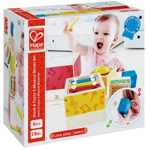 Hape Stacking Music Set (18mo )