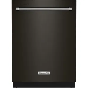 KitchenAid Dishwasher Stainless Steel Tub (KDTM404KBS) - Black Stainless