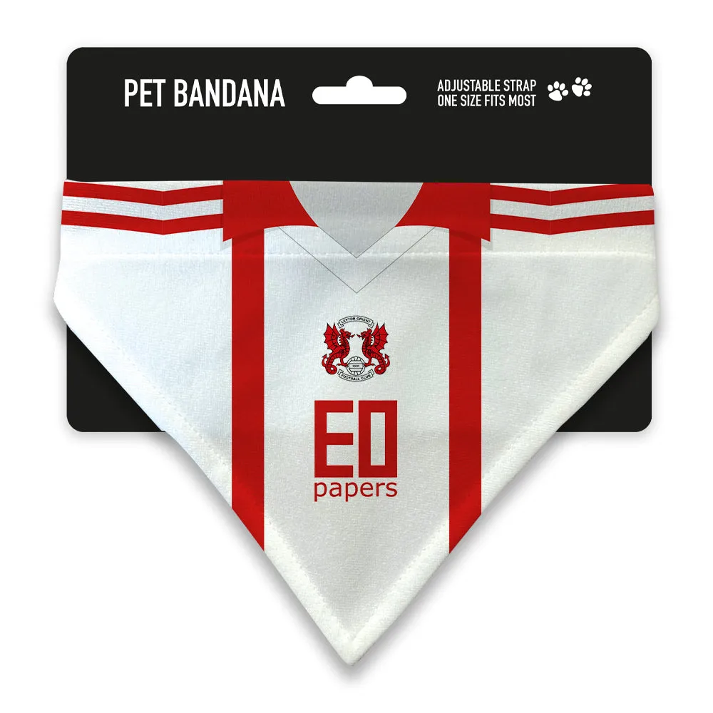 Leyton Orient 1981 Home Pet Bandana