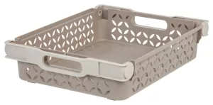 Medium Decorative Basket, 2 Pack, Tan