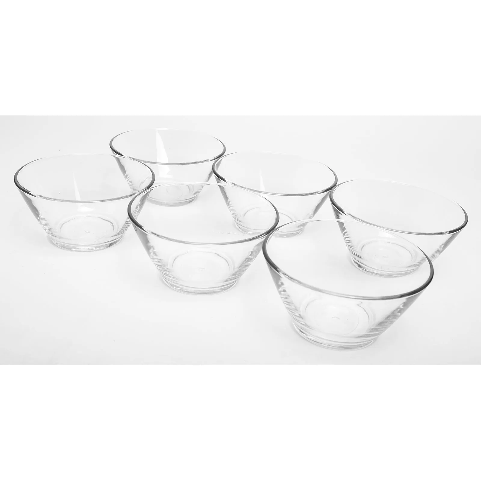 Mini Prep Bowl, Stackable Glass Mixing Bowls, 11 oz, Set of 6