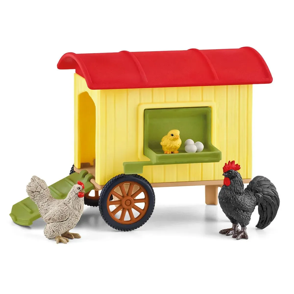 Mobile Chicken Coop Set