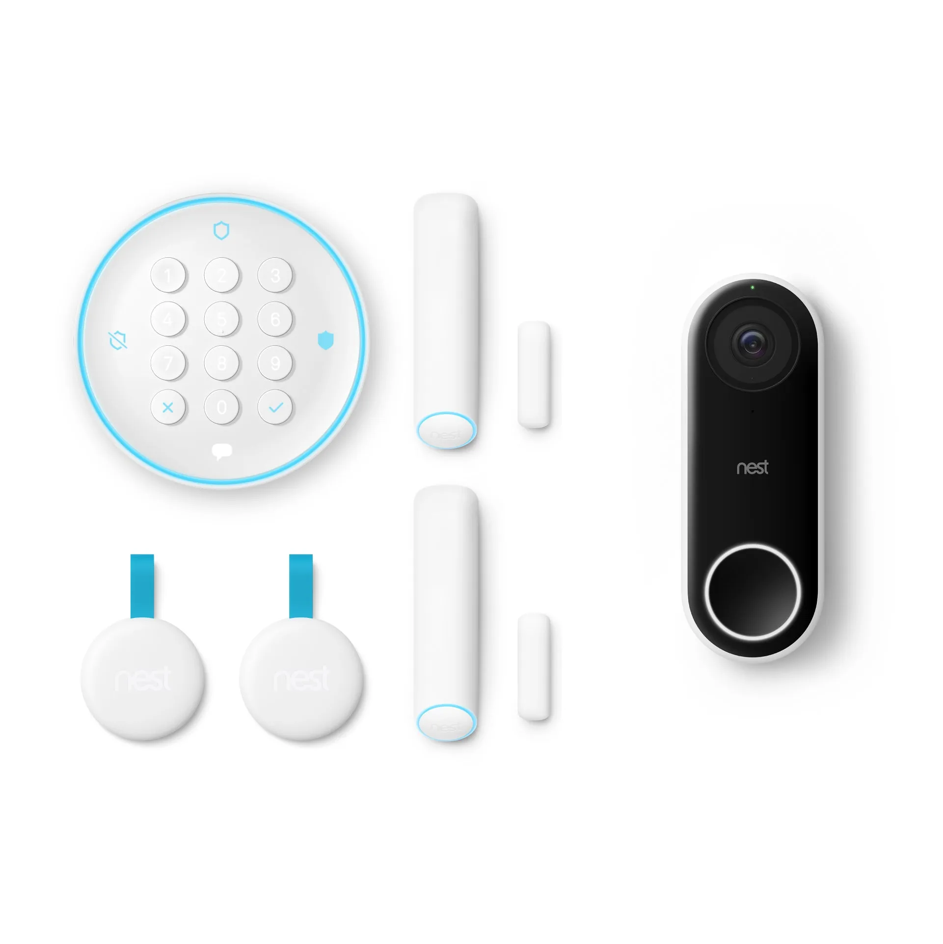 Nest Secure Alarm System Bundle With Doorbell