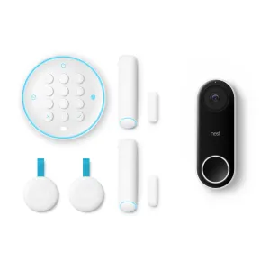 Nest Secure Alarm System Bundle With Doorbell