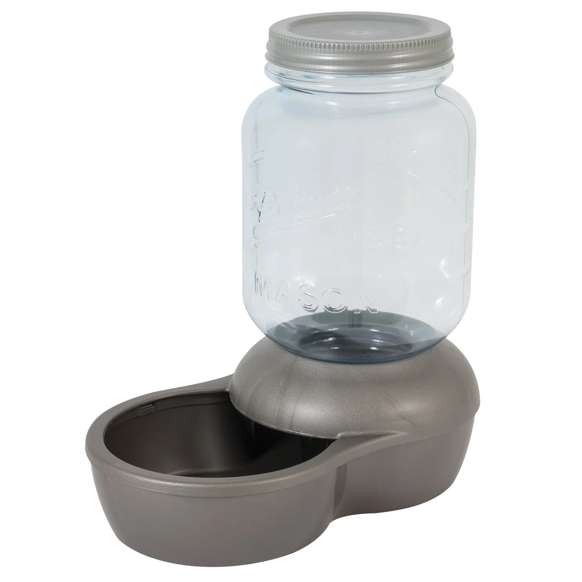 Petmate 1-Gallon Mason Jar Gravity Pet Waterer