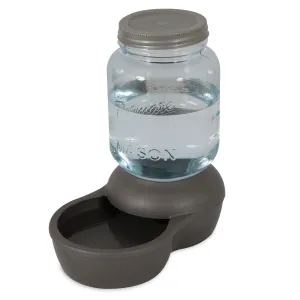 Petmate 1-Gallon Mason Jar Gravity Pet Waterer