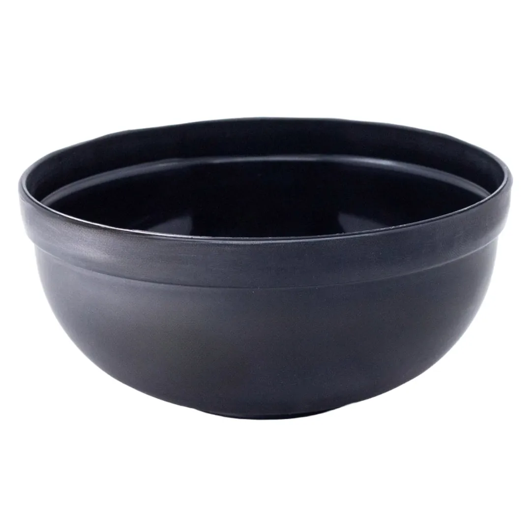 Plastic Mini Bowl 270ml Capacity (5-Pack) Black