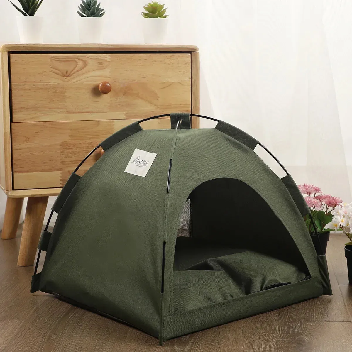 Pup Tent Bed for Dogs Cats Dog Bed Pet Tent Camping