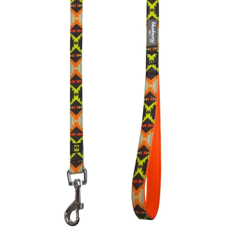 Southwestern Pattern Padded Dog Leash