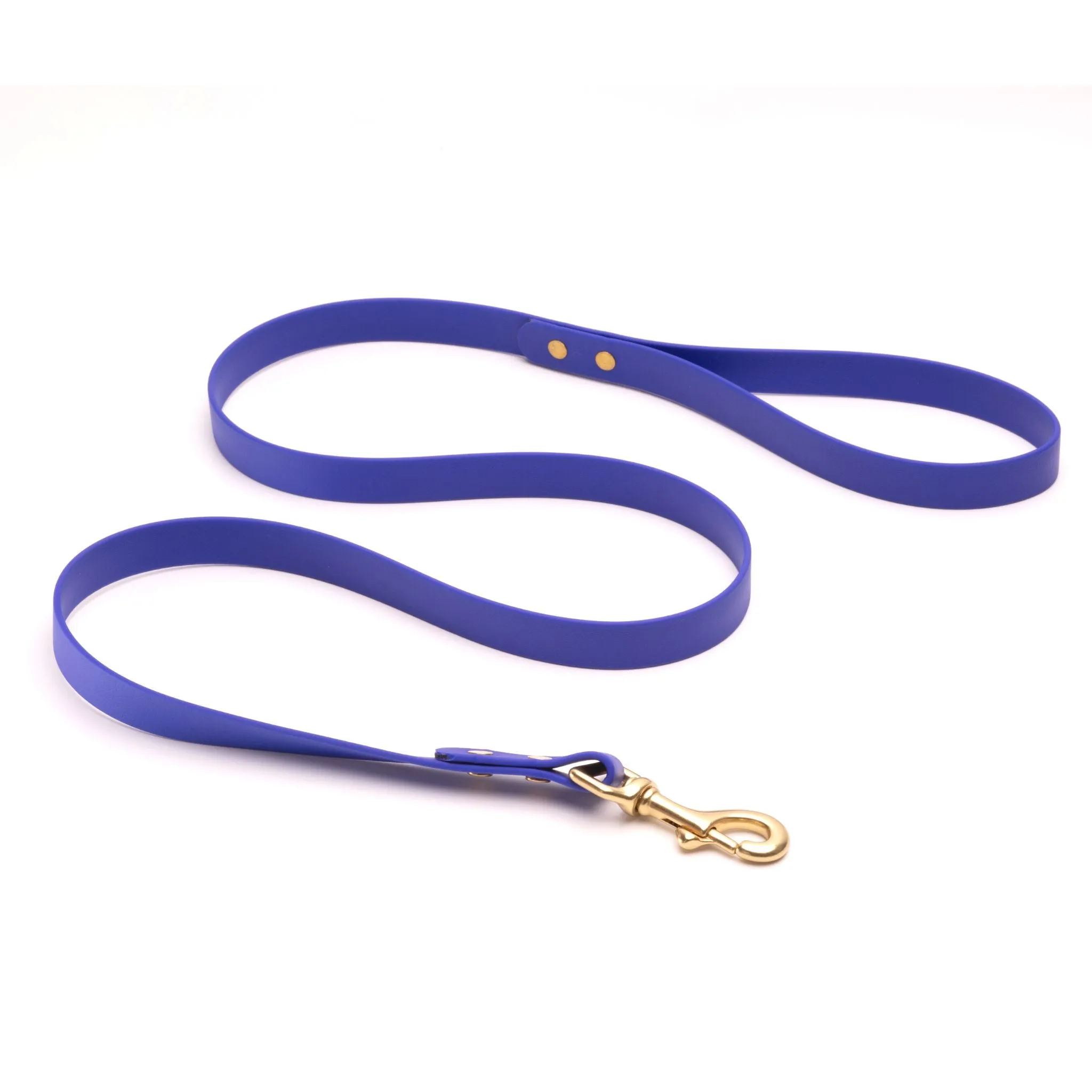 Standard Brass Leashes   Long Lines - Large Dogs (3/4" Width)