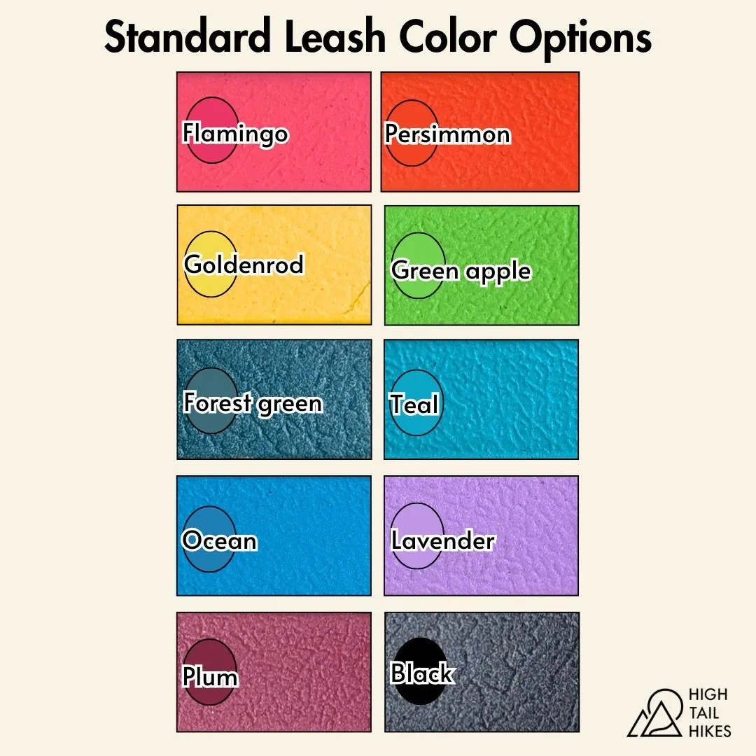 Standard Sport Leashes   Long Lines - Large Dogs (3/4" Width)