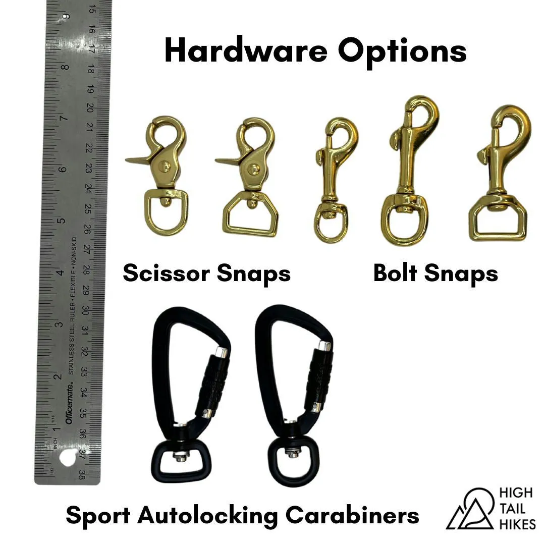 Standard Sport Leashes   Long Lines - Small Dogs (3/8")