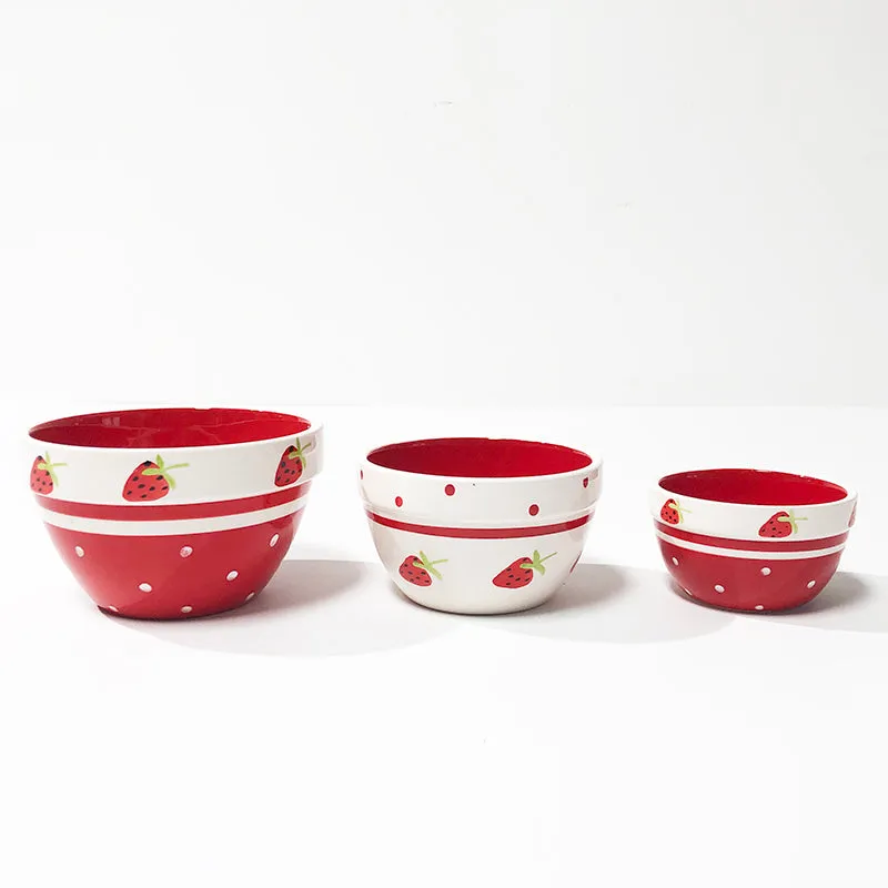 Strawberry Bowls