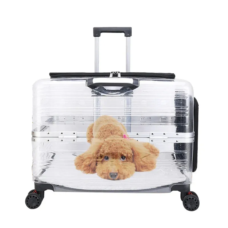 Travel-Friendly Hop Nest Pet Carrier Suitcase