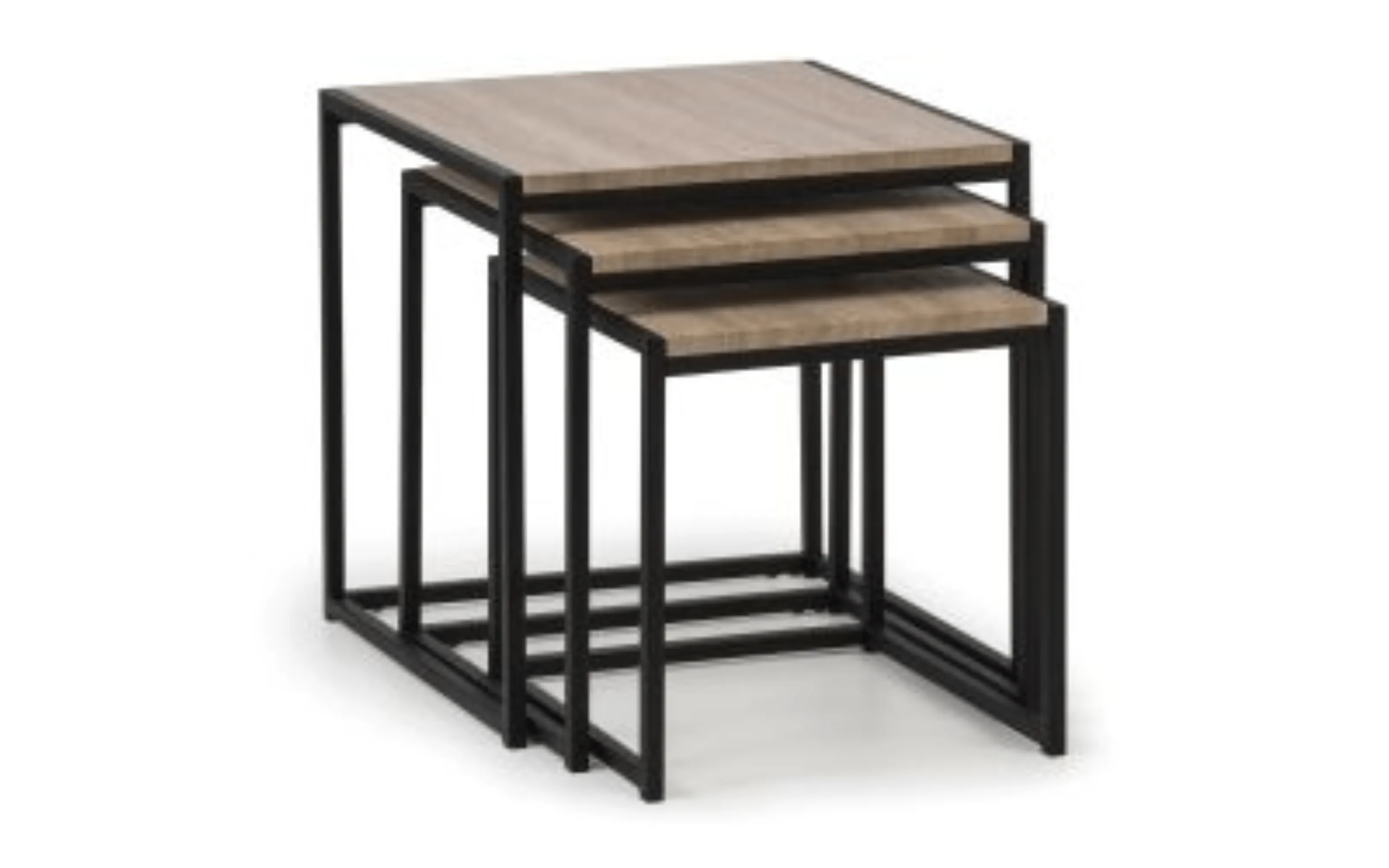 Tribeca Nest Of 3 Tables - Sonoma Oak