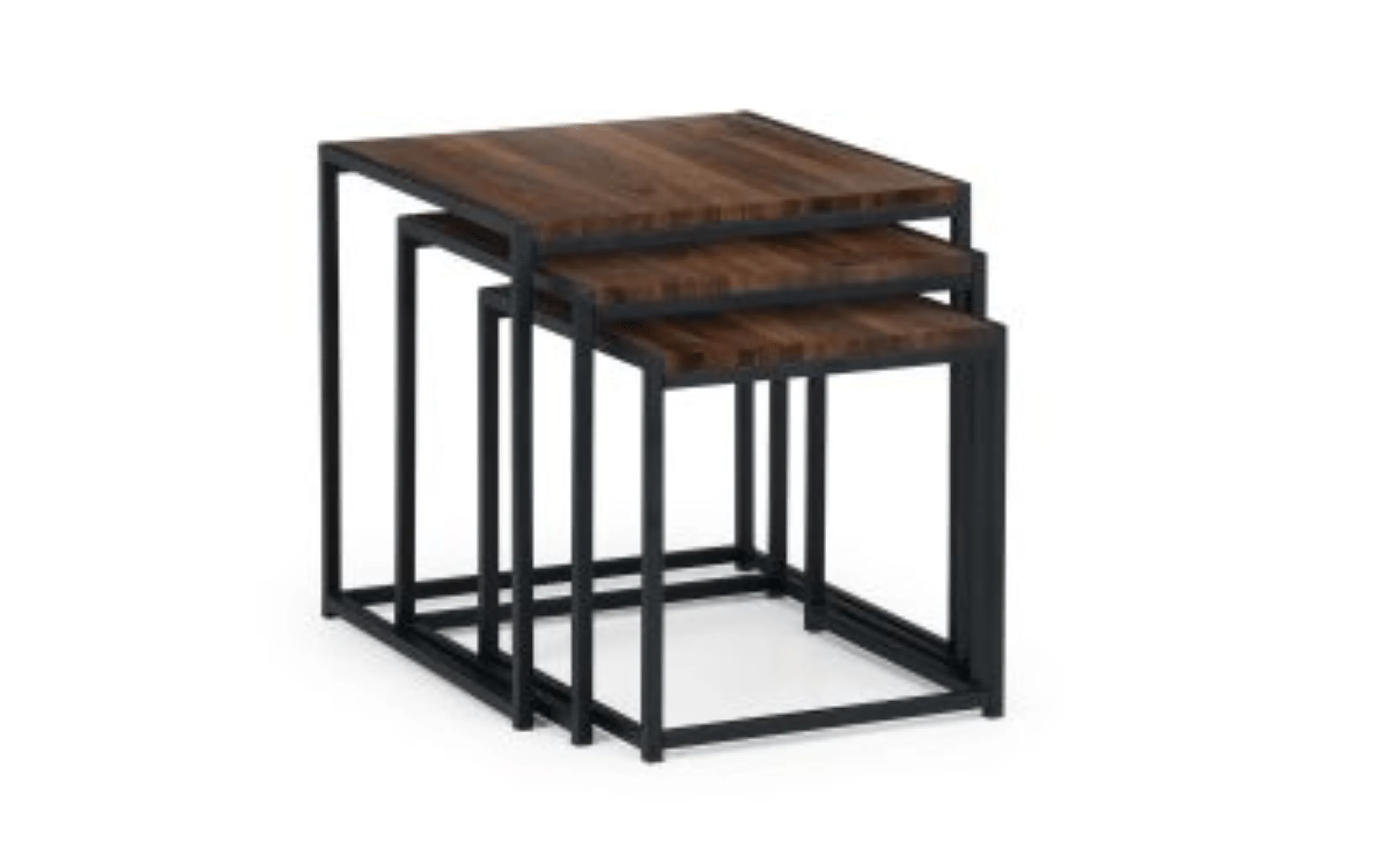 Tribeca Nest Of 3 Tables - Walnut