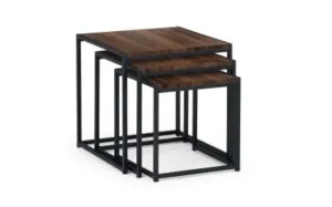 Tribeca Nest Of 3 Tables - Walnut