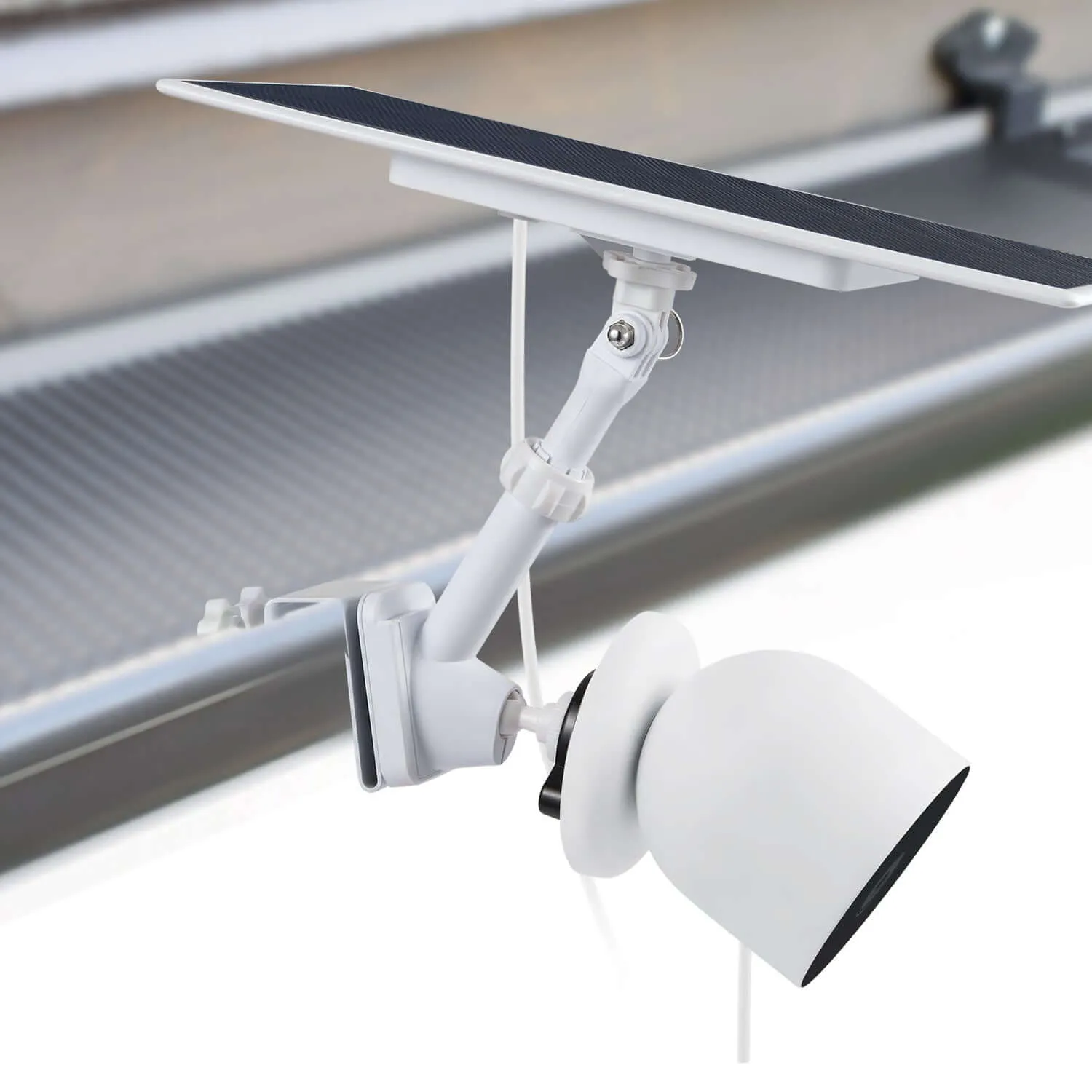 Wasserstein 2-in-1 Gutter Mount for Google Nest Cam & Wasserstein Solar Panel