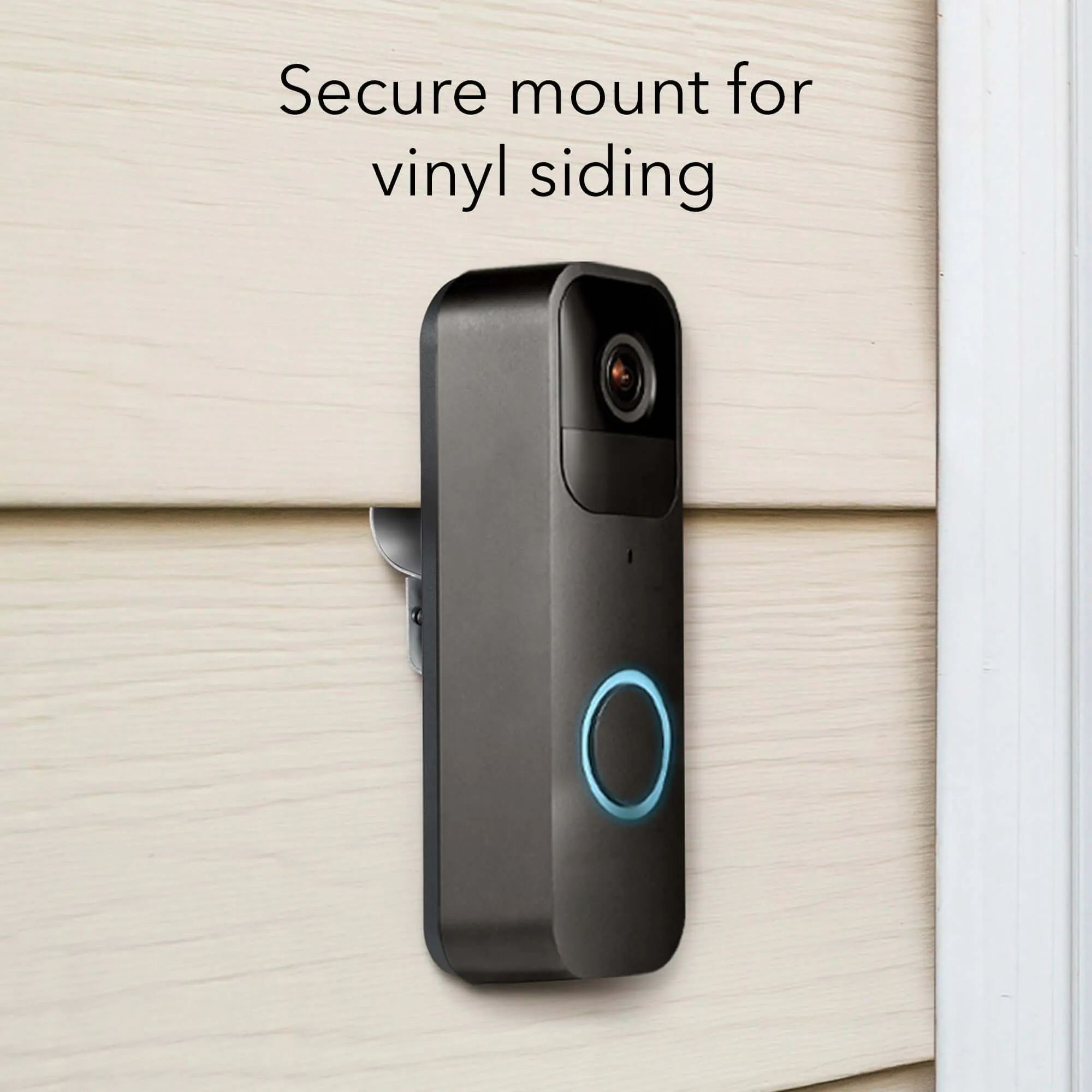 Wasserstein Vinyl Sliding Doorbell Mount for Google Nest, Wyze, & Blink Video Doorbell