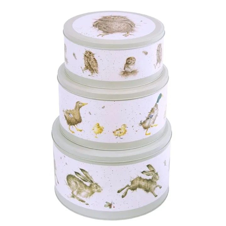 Wrendale Country Set Cake Tin Nest